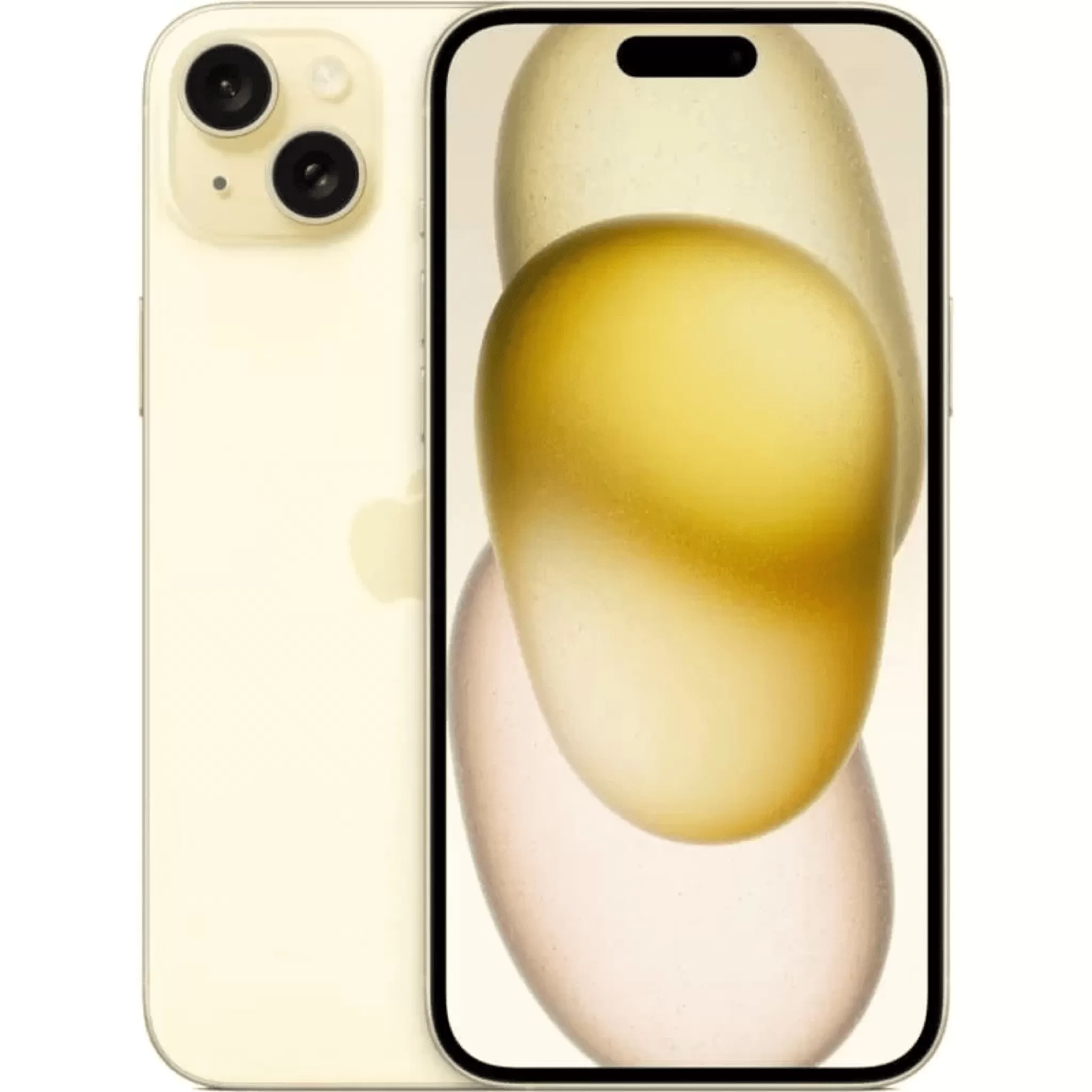 Apple iPhone 15 256 ГБ, желтый