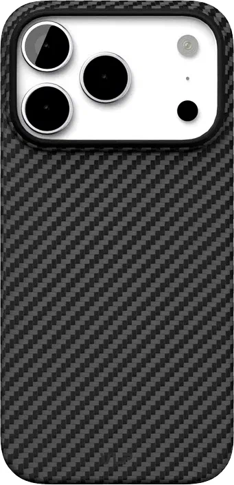 Чехол защитный "vlp"  Kevlar Case с MagSafe для iPhone 17 Pro, черный